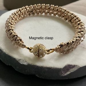 Double row tennis bracelet- handmade